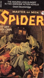 The Spider #7--decpetive cover