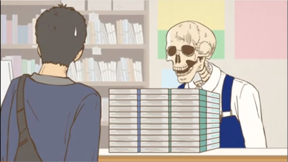 Skull-face Bookseller Honda-San