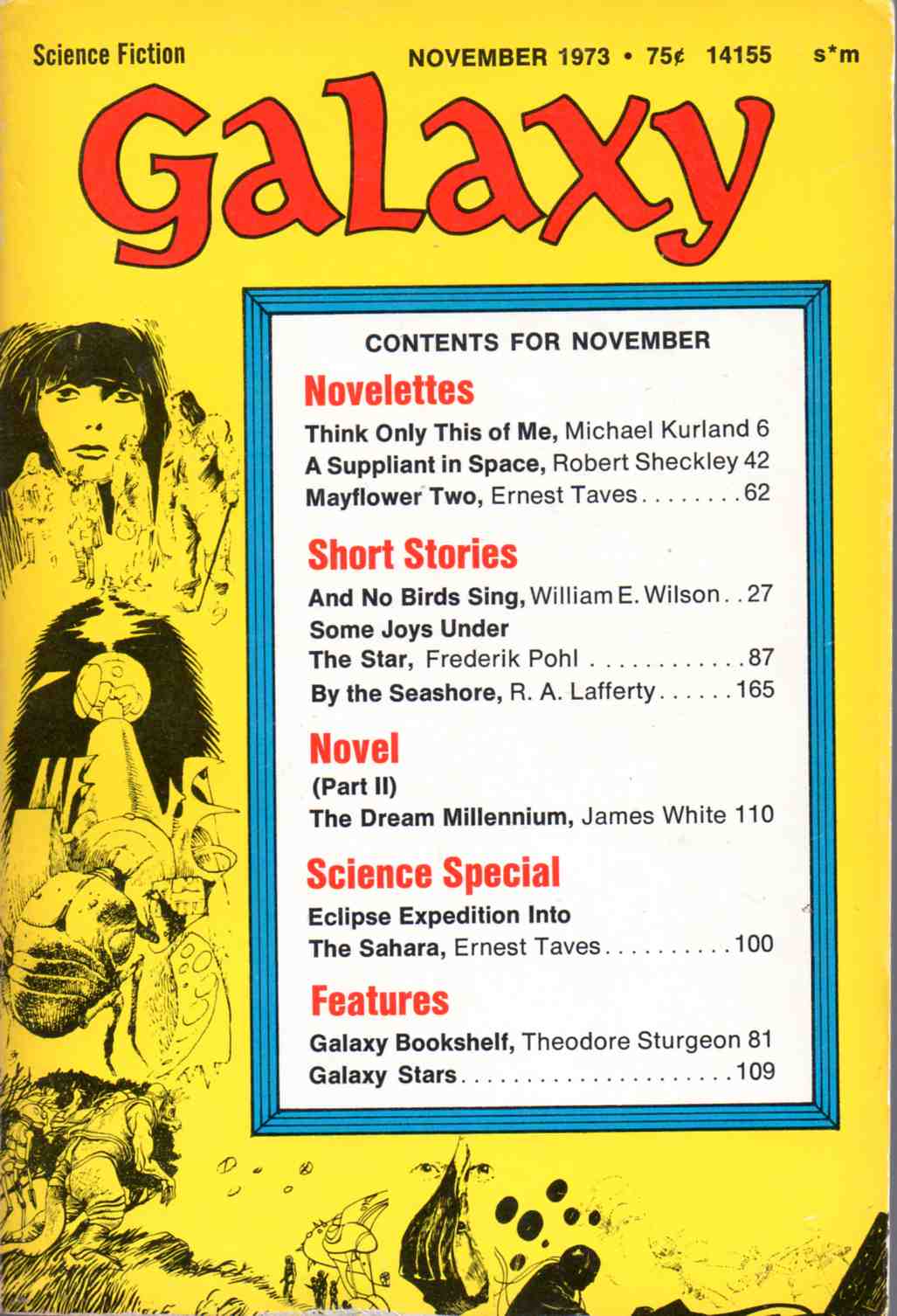 Galaxy Science Fiction November 1973