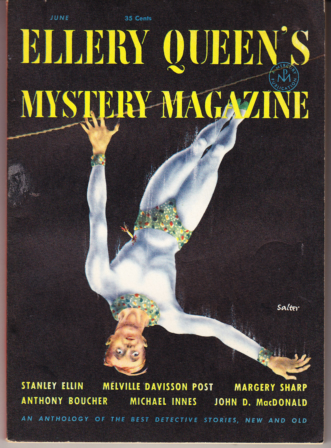 Ellery Queen's Mystery Magazine June 1953